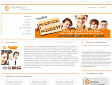 Tablet Screenshot of intermedicasaude.org